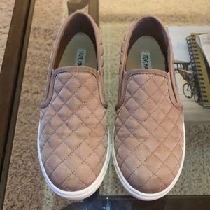 Pink Steve Madden Slip On’s
